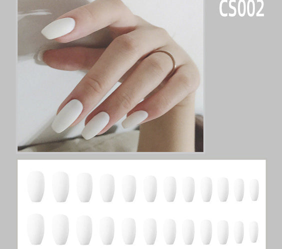 Fake Nails Wear Nails Autumn And Winter Frosted Personality Waterproof Ballet Nails