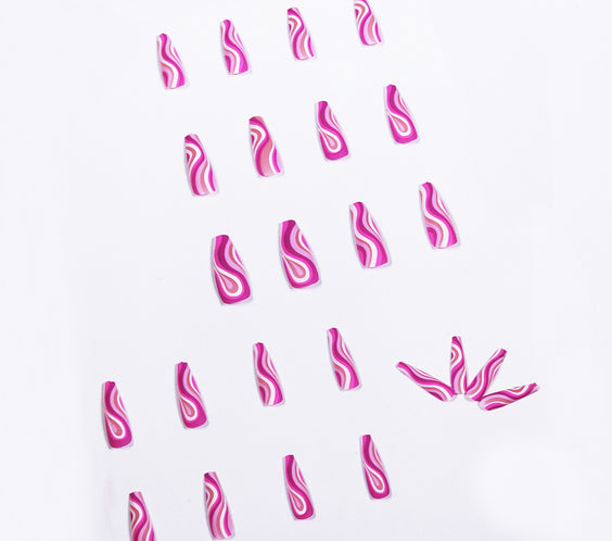 Detachable Artistic Wearable Finished Fake Nails False Nails Fingernails Press On Nails Tips