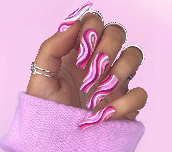 Detachable Artistic Wearable Finished Fake Nails False Nails Fingernails Press On Nails Tips