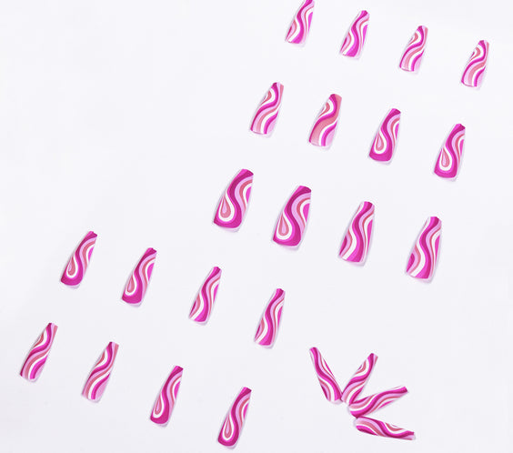 Detachable Artistic Wearable Finished Fake Nails False Nails Fingernails Press On Nails Tips