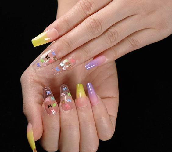 Wearing Nails, Fake Nails, Finished Ballet Nails, Cross-Border Transmission For Nail Nails To Wear