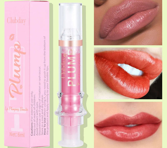 Nourishing Moisturizing Mirror Lip Gloss Water Light Full Lips Syringe