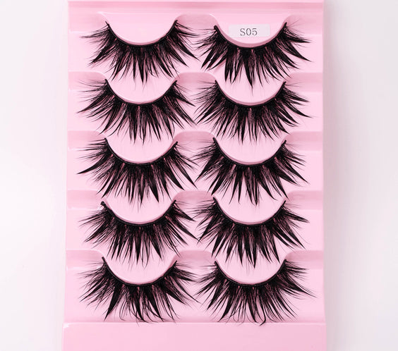 Natural 3D Dramatic Fairy Clusters Manga Lashes Fake Eyelashes
