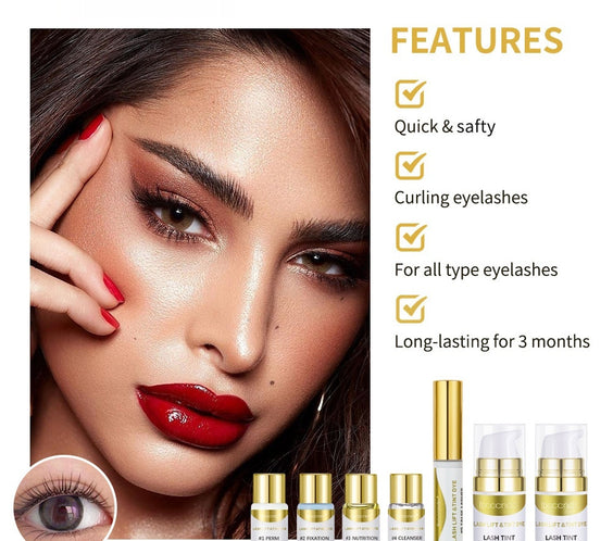 Hair Spray Hot Dyed Eyebrows Suit