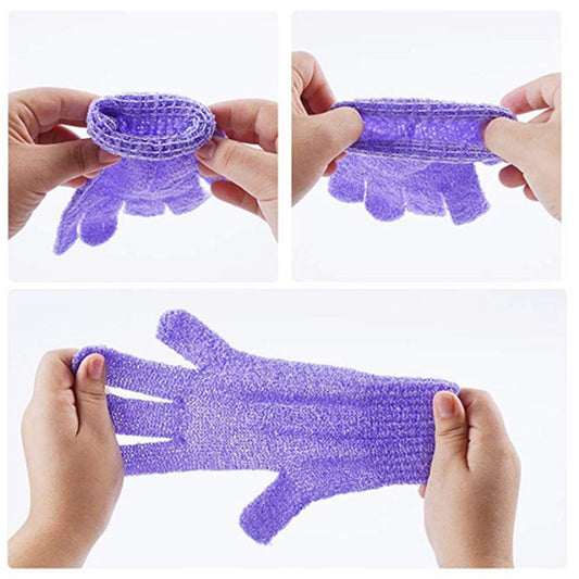 Bath Gloves Powerful Double Sided Exfoliating Bath Towel