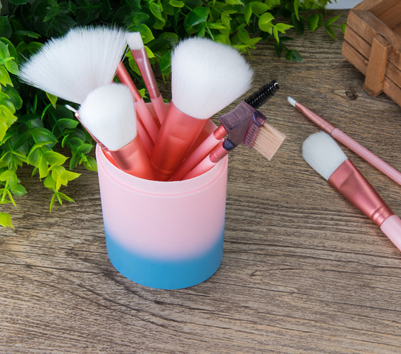 12 makeup brushes