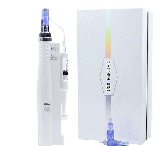 Rechargeable Handheld Portable Skin Care Introduction Electric Micro Needle Instrument