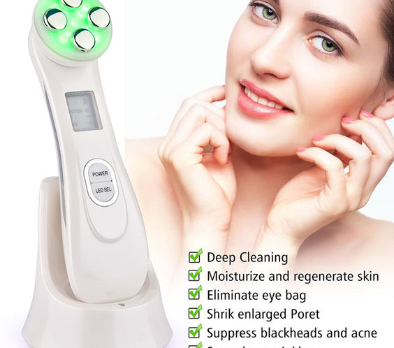 Multifunctional skin rejuvenation care instrument qi