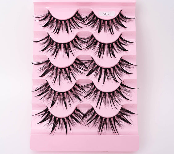 Natural 3D Dramatic Fairy Clusters Manga Lashes Fake Eyelashes