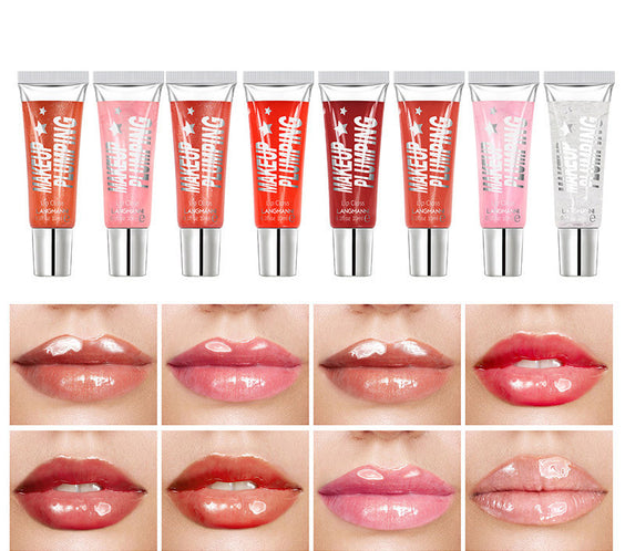 Transparent Lip Gloss Lotion Plump And Moisturize Lips