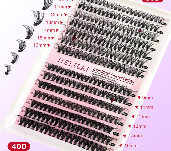 DIY Cluster Lashes Mixed Package False Eyelashes
