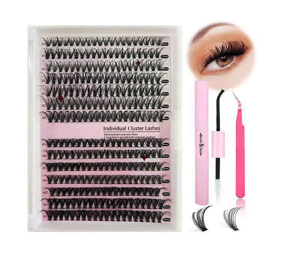 DIY Cluster Lashes Mixed Package False Eyelashes