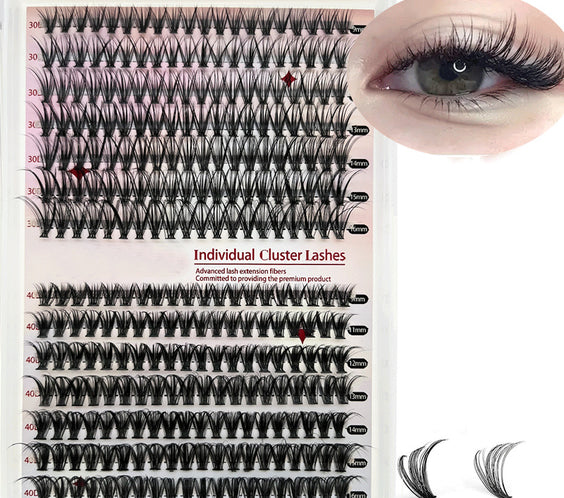 DIY Cluster Lashes Mixed Package False Eyelashes