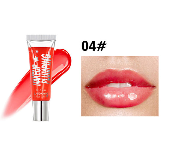 Transparent Lip Gloss Lotion Plump And Moisturize Lips