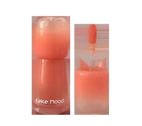 Moisturizing Mushroom-shaped Haircut Mirror Lip Lacquer Water Light Full Lips Moisturizing