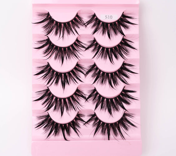 Natural 3D Dramatic Fairy Clusters Manga Lashes Fake Eyelashes