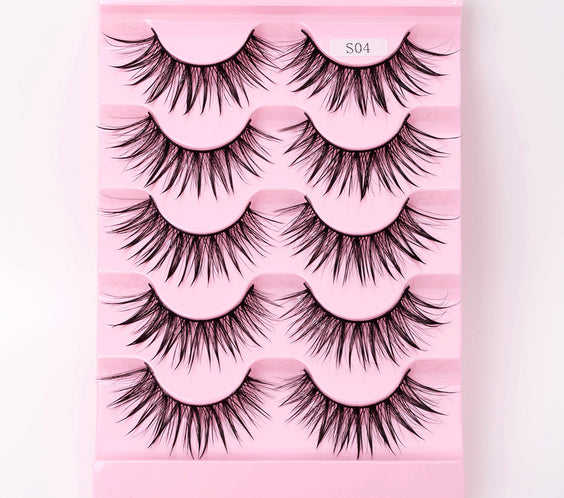 Natural 3D Dramatic Fairy Clusters Manga Lashes Fake Eyelashes