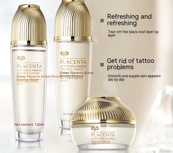 Sheep Placenta Active Toner Lotion Skin Care Product Set