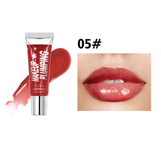 Transparent Lip Gloss Lotion Plump And Moisturize Lips