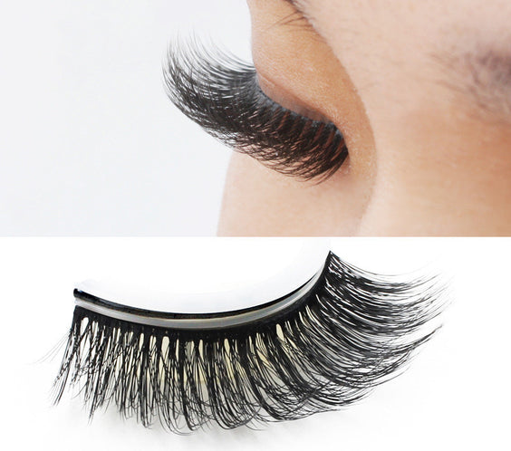 3D False Eye lashes Extension on Reusable Self-Adhesive Natural Curly Eye lashes Self Adhesive Eye lashes Makeup Tools